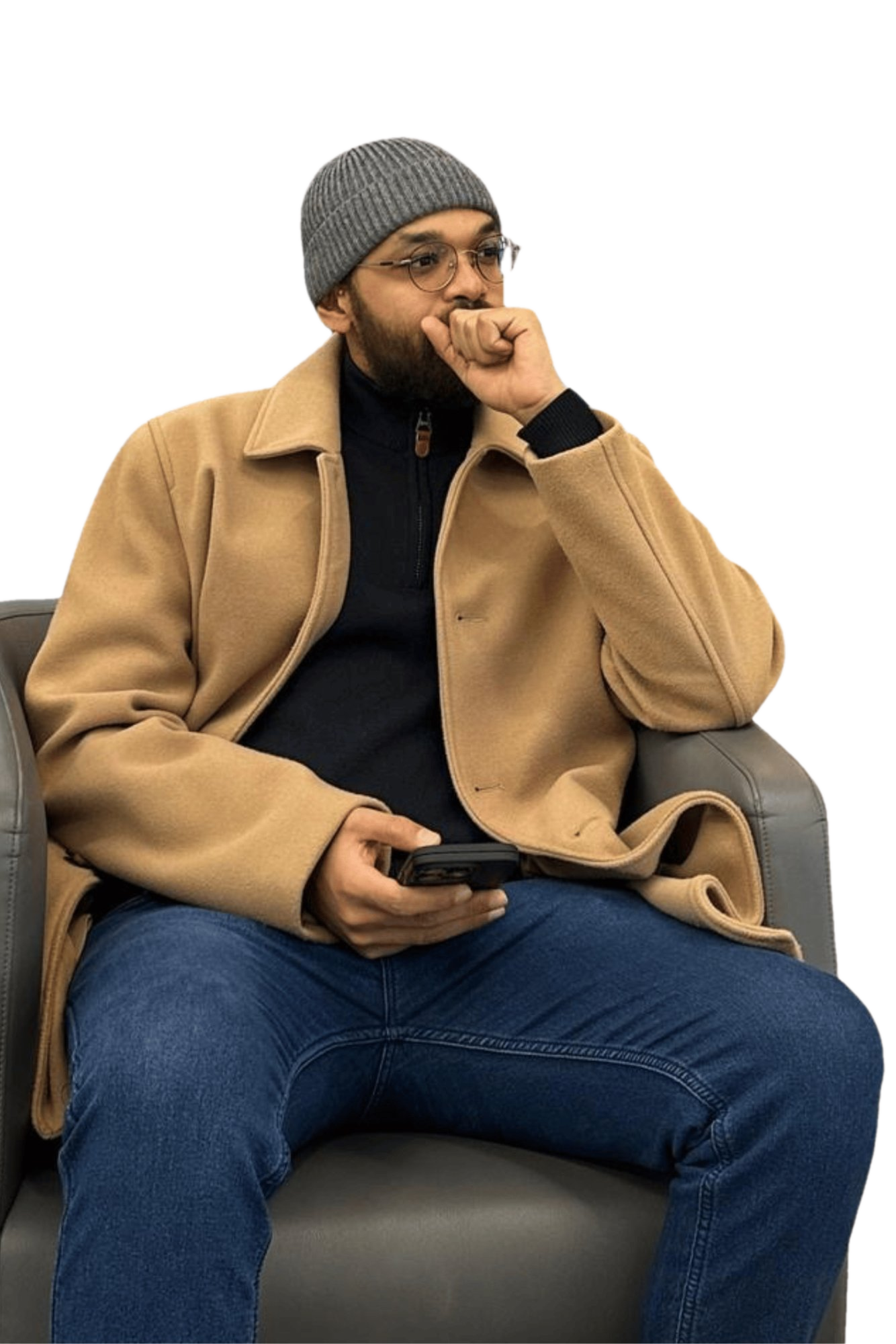 Moe Dafalla, thinking